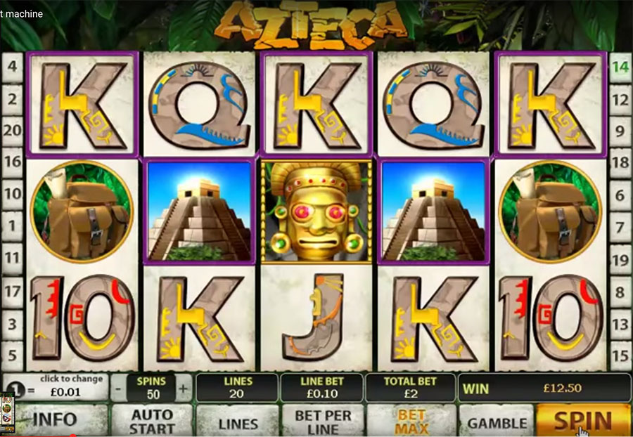 Огляд слота Playtech — Azteca
