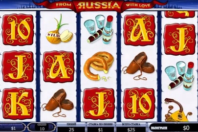 Review of Playtech Slot Machine — From Russia with Love