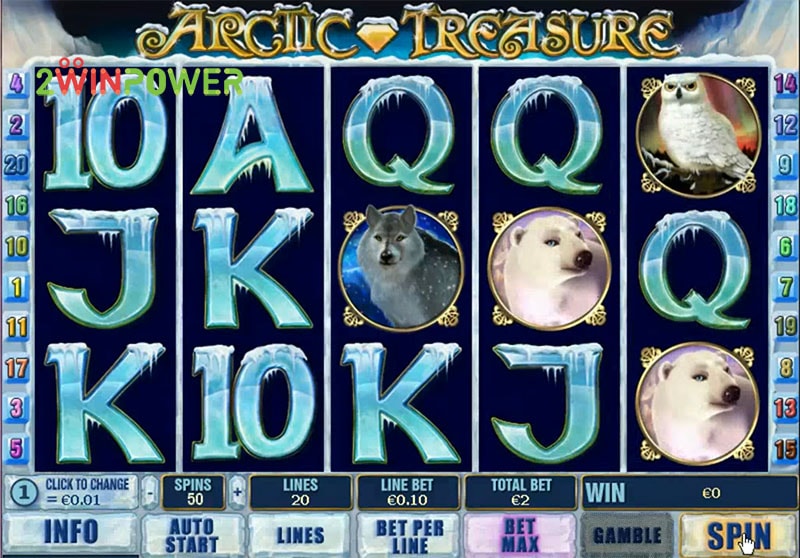 arctic treasure slot by playtech 1529563839211 image