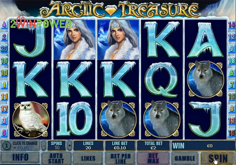 arctic treasure slot by playtech 15295638395291 image