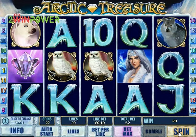 arctic treasure slot by playtech 15295638396831 image