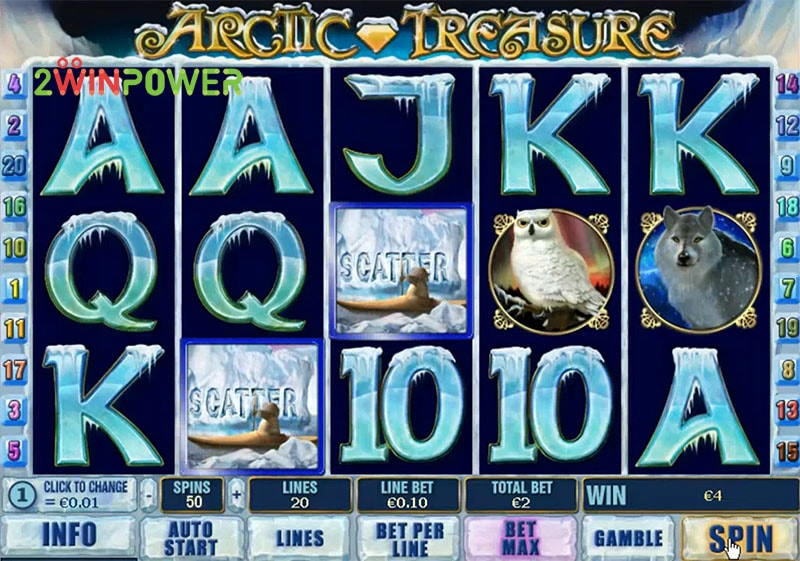 arctic treasure slot by playtech 15295638398365 image