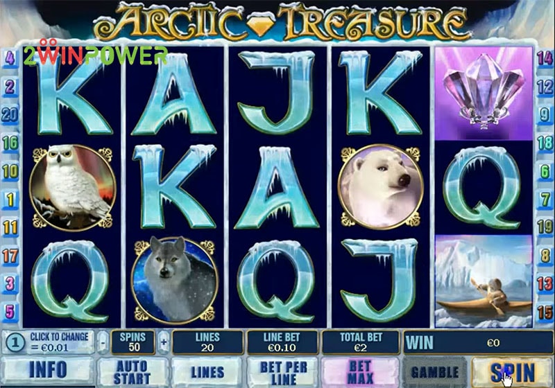 arctic treasure slot by playtech 15295638402972 image
