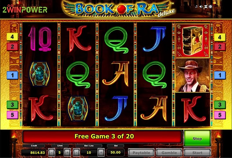 book of ra free slot machine