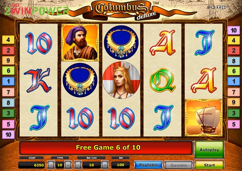 columbus deluxe slot machine by greentube 15299085050378 image