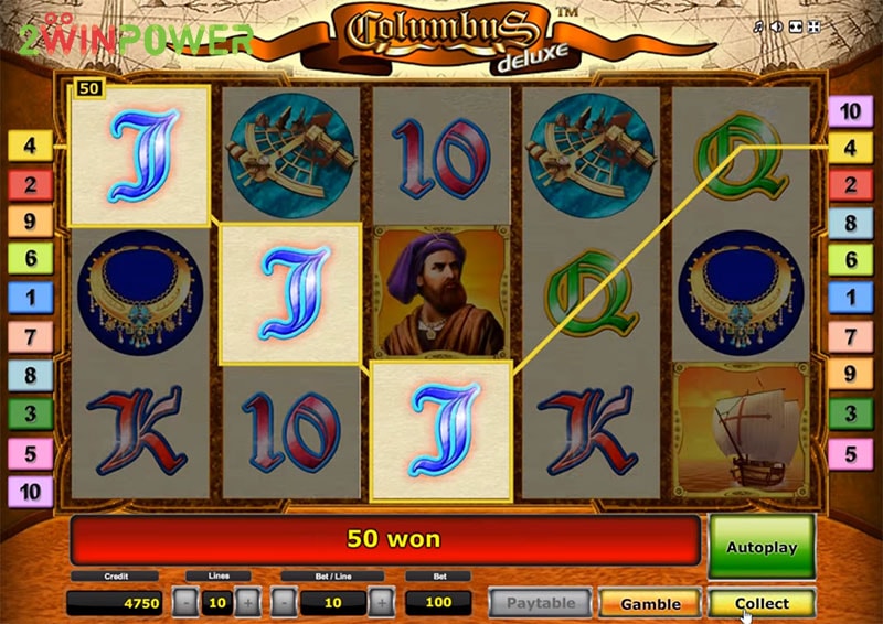 columbus deluxe slot machine by greentube 15299085051941 image