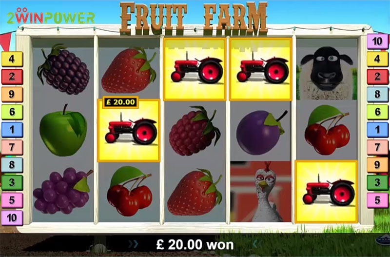 fruit farm videoslot grintyub 15353567609691 image