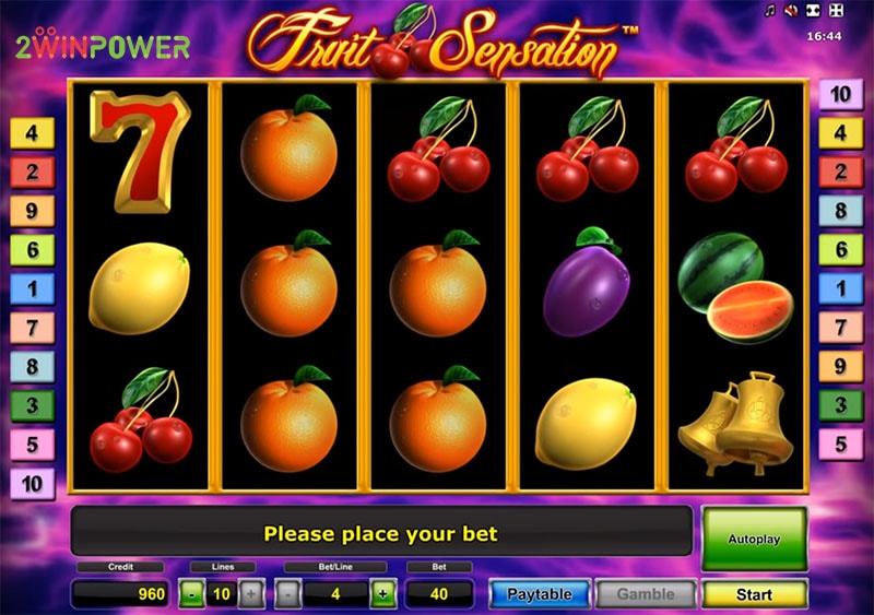 fruit sensation online game by greentube 15305149421648 image