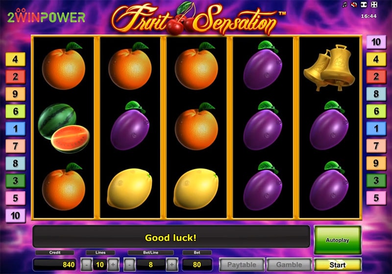 fruit sensation online game by greentube 15305149426703 image