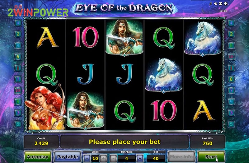 slot machines online eye of the dragon