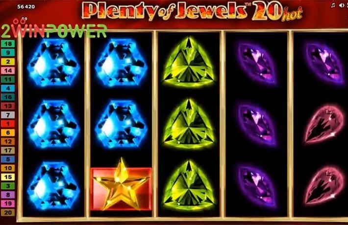 grintyub slot plenty of jewels 20 hot 16245455196792 image