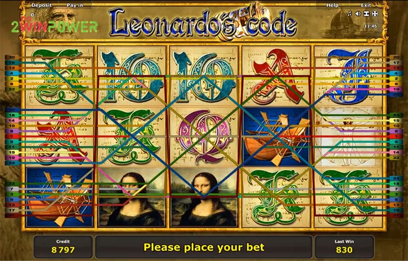 leonardo s code game by greentube 15293934335464 image