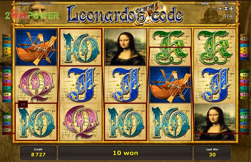 leonardo s code game by greentube 15293934340242 image