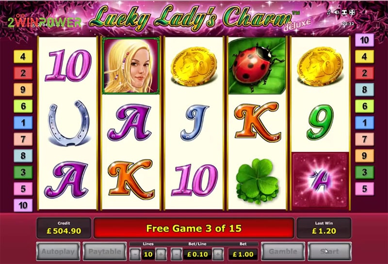 lucky lady s charm deluxe game by greentube 15311337324709 image