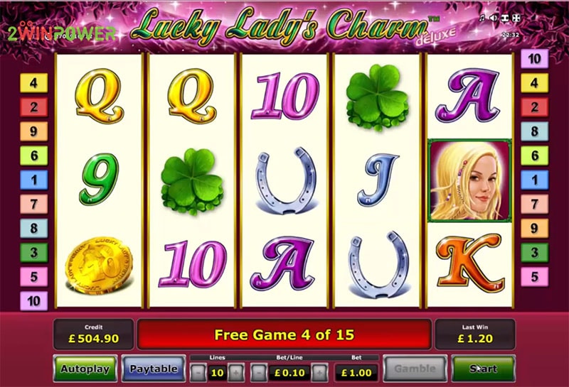 lucky lady s charm deluxe game by greentube 15311337326348 image