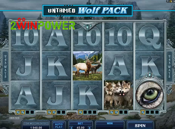 microgaming untamed wolf pack 15085060654724 image