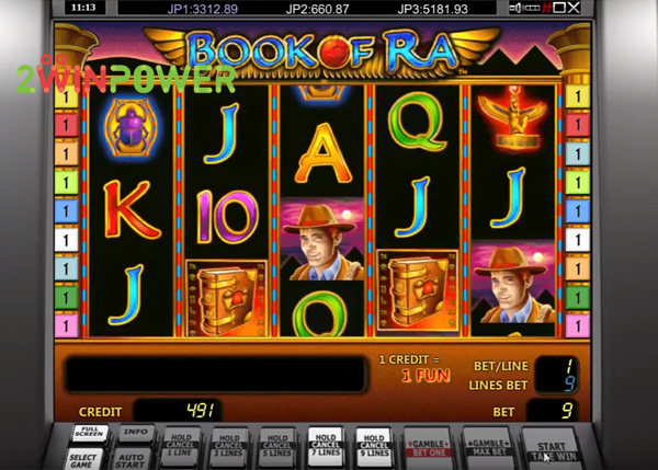 video slot machine book of ra