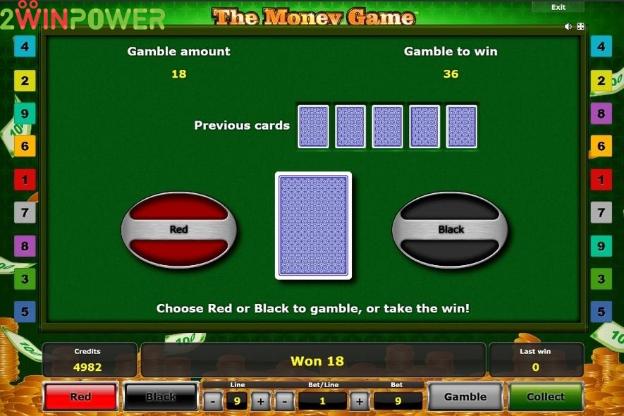 novomatik videoslot the money game 16252414272869 image