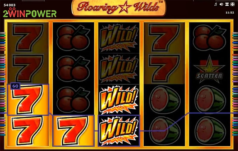 roaring wilds slot machine by greentube 15294956222278 image