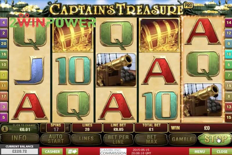 slot captain s treasure pro ot pleytek 16346360845177 image