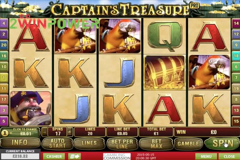 slot captain s treasure pro ot pleytek 16346360845729 image