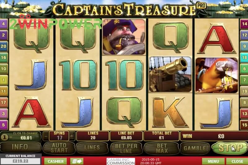 slot captain s treasure pro ot pleytek 16346360848423 image