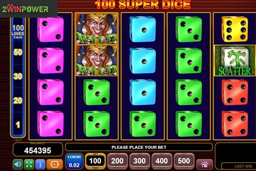 videoslot 100 super dice igra v kosti ot egt 16234282722692 image