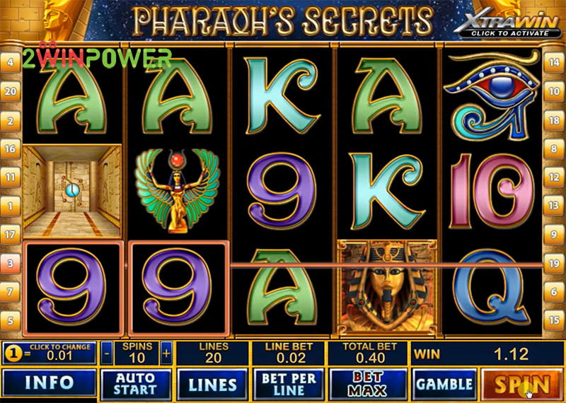 videoslot pleytek pharaoh s secret 15456755028622 image