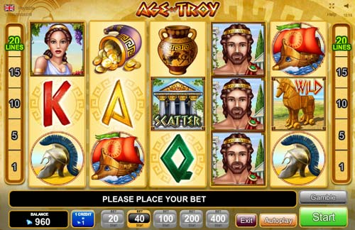 Age of Troy: EGT game copy