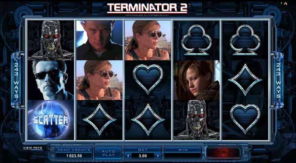 Terminator 2: Microgaming slot replica