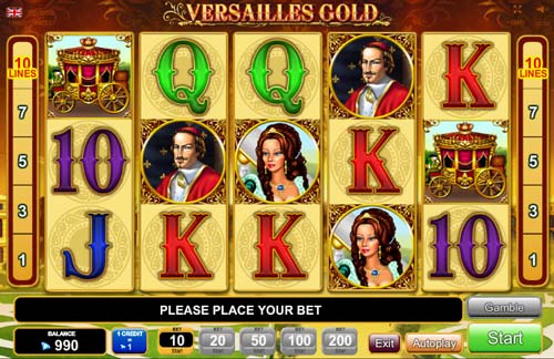 Versailles Gold: EGT game clone