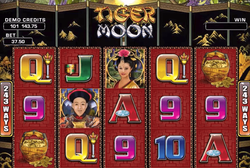 Tiger Moon gioco locale slot di Microgaming