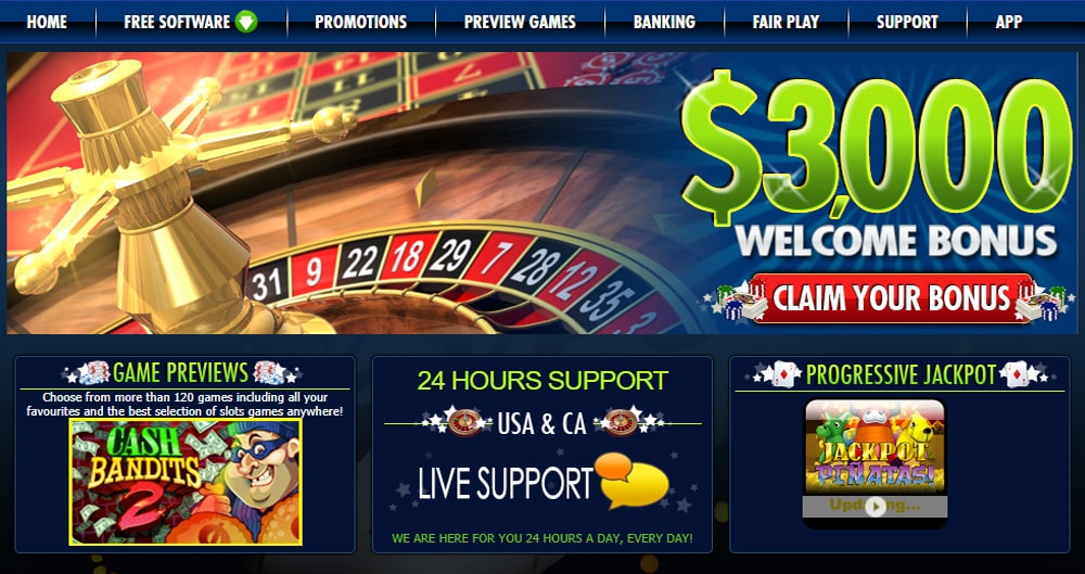 Online casino website