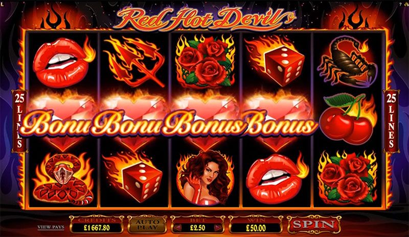 Red Hot Devil online casino slot 