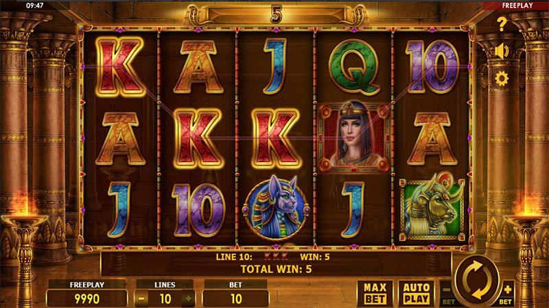 Amaic games for an online casino
