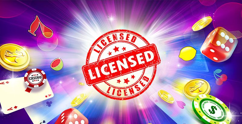 Gambling license for an online casino