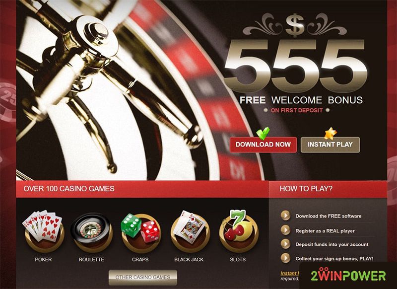 Gambling website design from 2WinPower