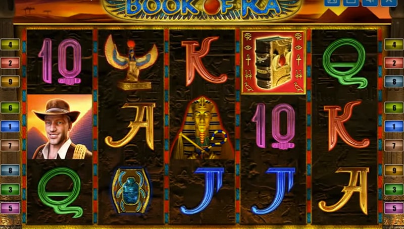 Copies and replica of Novomatic game — Book of Ra