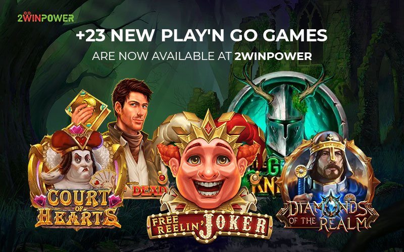 New games from Play'n Go for online casinos