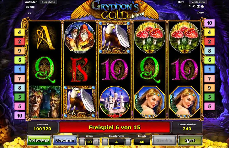 Novomatic Deluxe BTD online slot machines