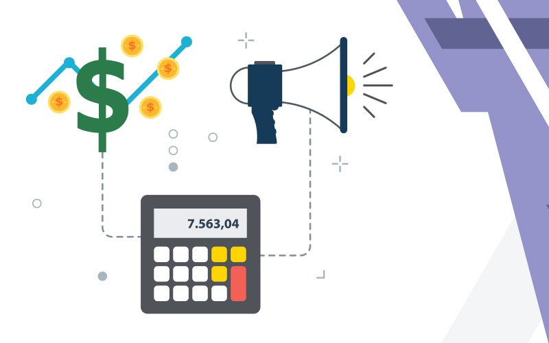 Revenue calculations of a casino